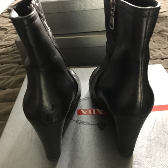 Prada Wedge Bootie - Picture 2 of 4